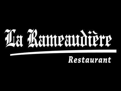 Logo of restaurant La Rameaudiere